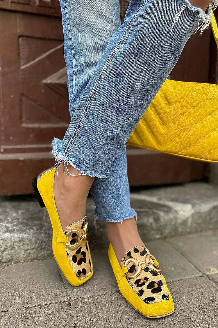 Willow | Animal Print Loafers