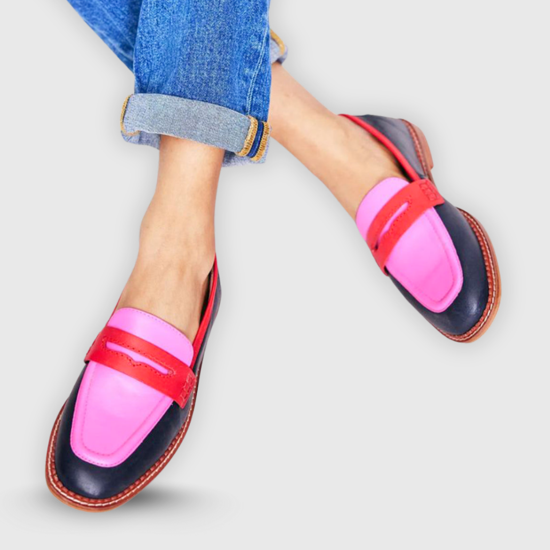 Frances | Contrast Moccasins