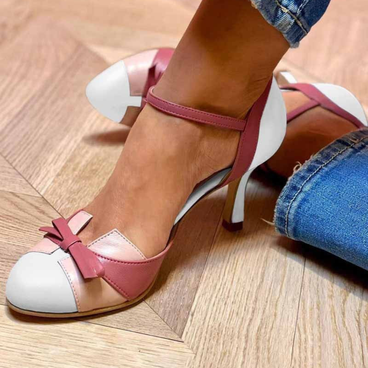 Vintage Mabel heels by Bennett and Family, stylish women's shoes with a classic design and elegant heel height.