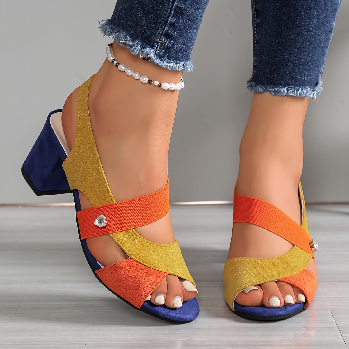 Bennett and Family Bella Comfort Heels showing elegant black shoes with a pointed toe and low heel for women.