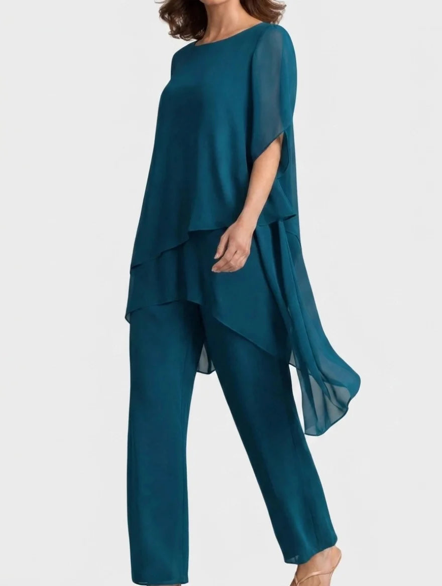Elegant Completo Aurora Palazzo by Bennett And Family featuring flowing fabric and comfortable fit, perfect for stylish everyday wear.