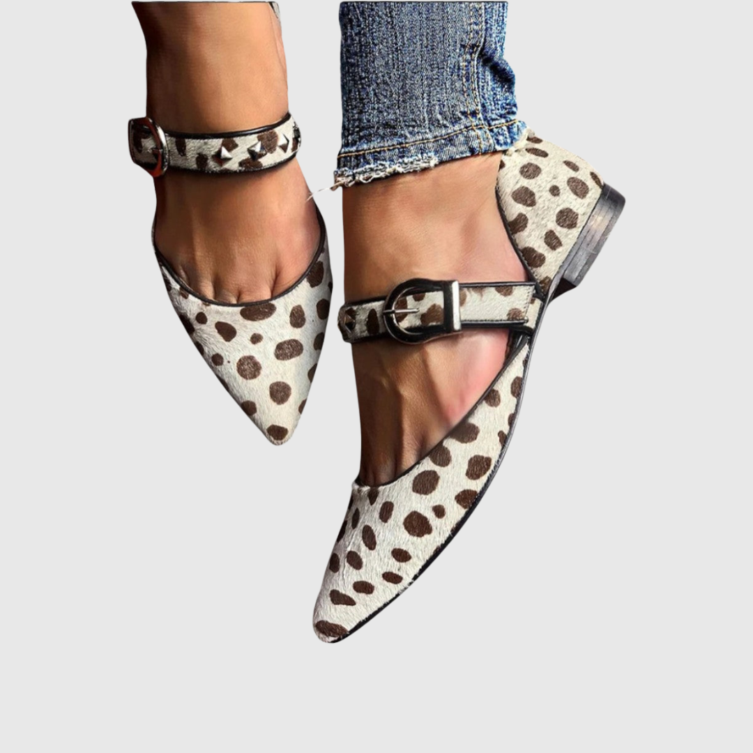 Hazel | Studded Mary Janes