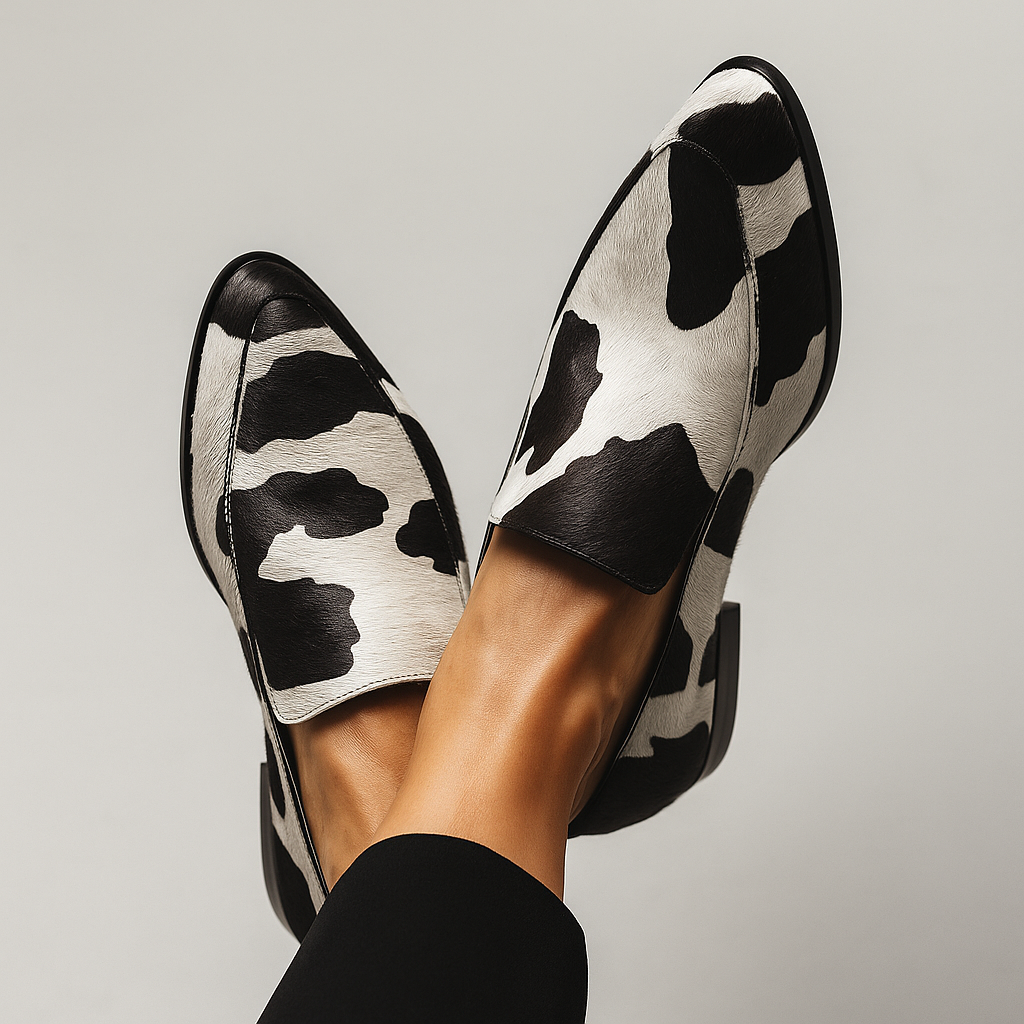 Maisie classic loafers by Bennett & Family Melbourne, featuring black leather uppers and sleek slip-on design for everyday wear.