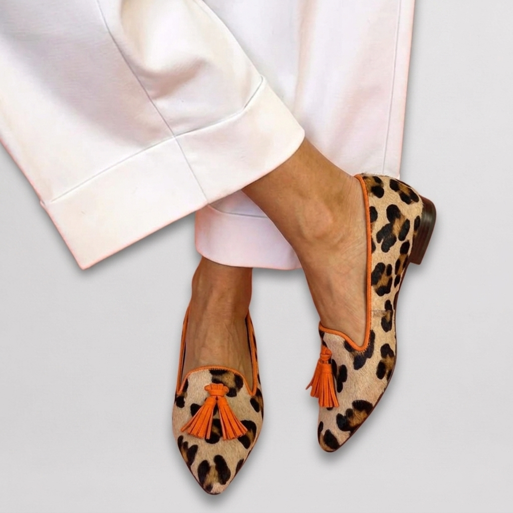 Penelope | Pointed Slip-On Flats
