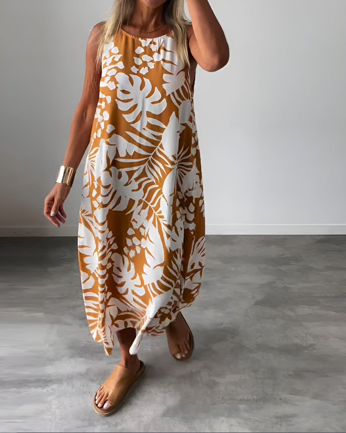 Elegant strapless dress by The Rowan Daughters featuring a sleek, fitted silhouette and sophisticated design.
