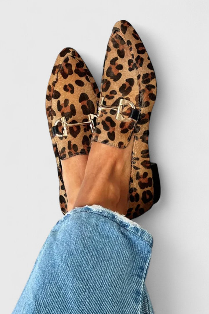 Marnie | Leopard Loafers