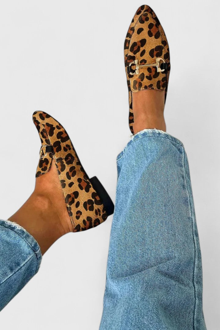 Marnie | Leopard Loafers