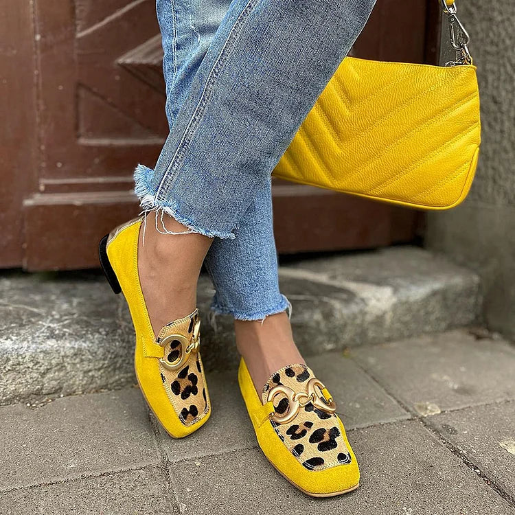 Willow | Animal Print Loafers