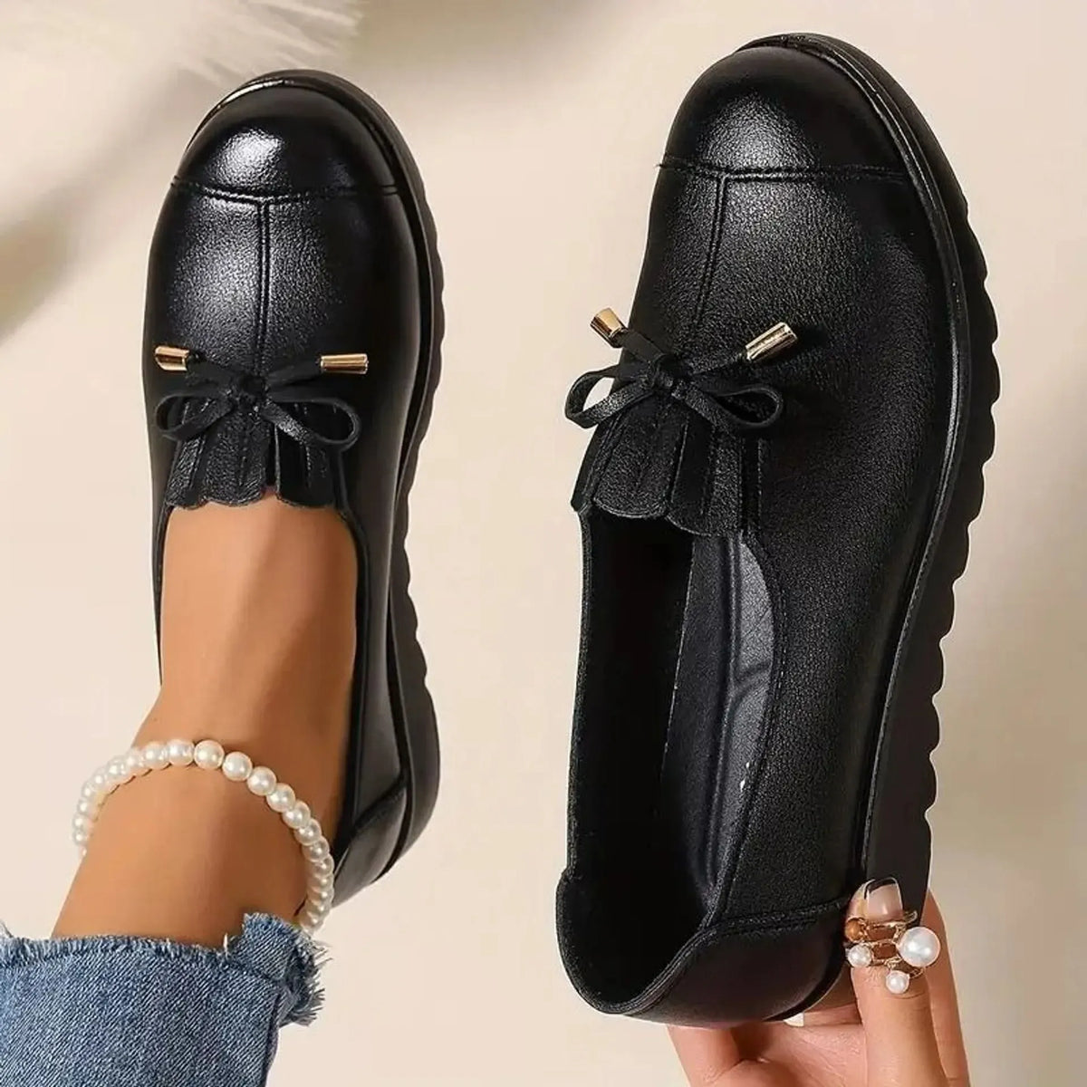 Bennett and Family Catherine Elegant Comfort Loafers in stylish design, featuring smooth leather and comfortable slip-on style.