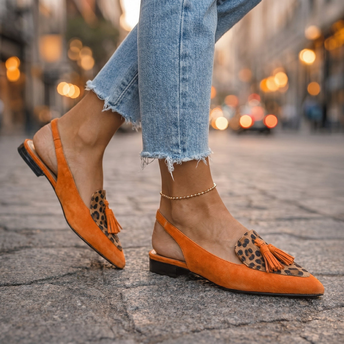 Tilly | Tassel Strap Sandals