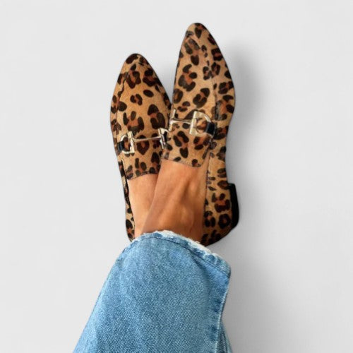 Marnie | Leopard Loafers