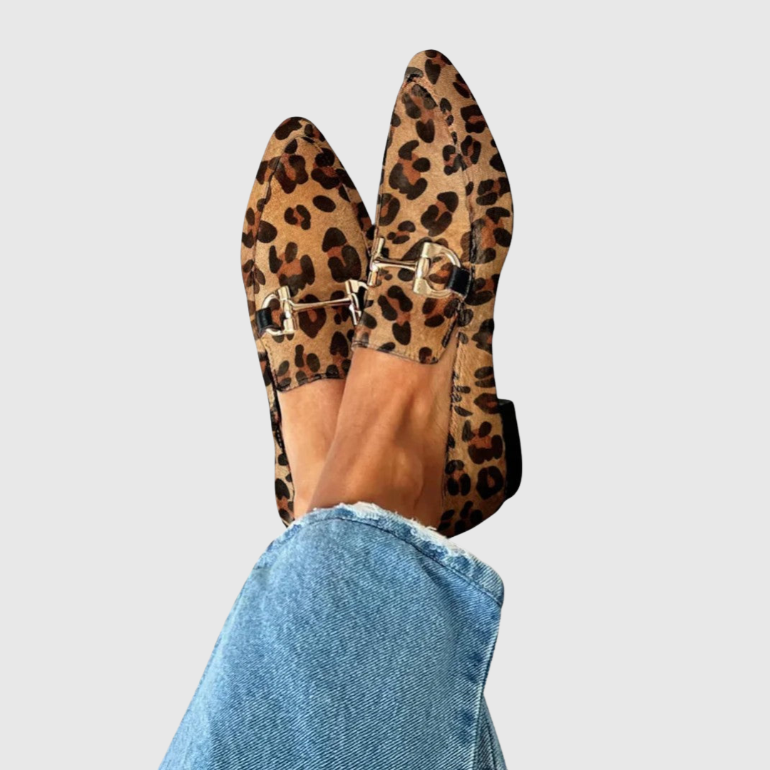 Marnie | Leopard Loafers