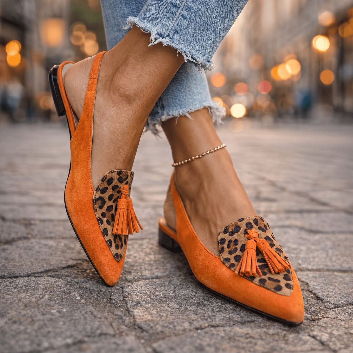 Tilly | Tassel Strap Sandals