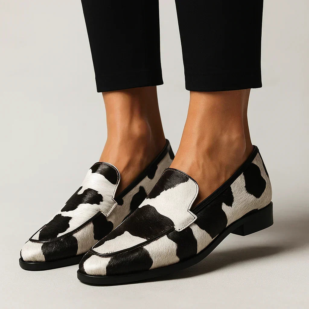 Maisie classic loafers by Bennett & Family Melbourne, featuring black leather shoes with a sleek, timeless design.