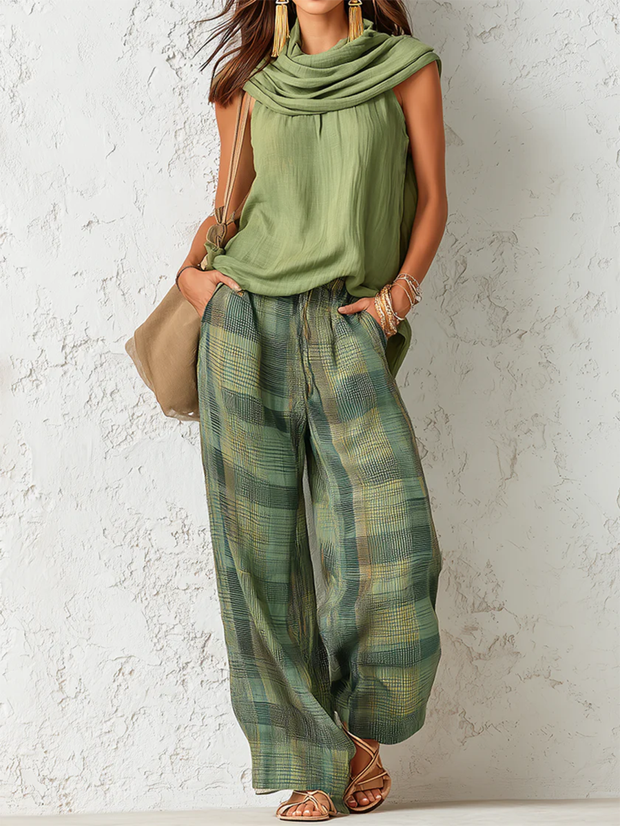 Isla | Relaxed Wide-Leg Two-Piece