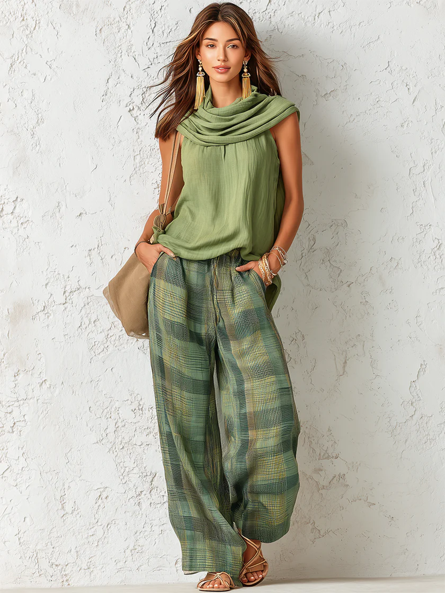 Isla | Relaxed Wide-Leg Two-Piece