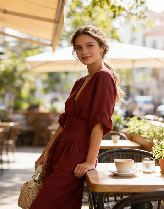 Daniela | Elegant Wide-Leg Two-Piece